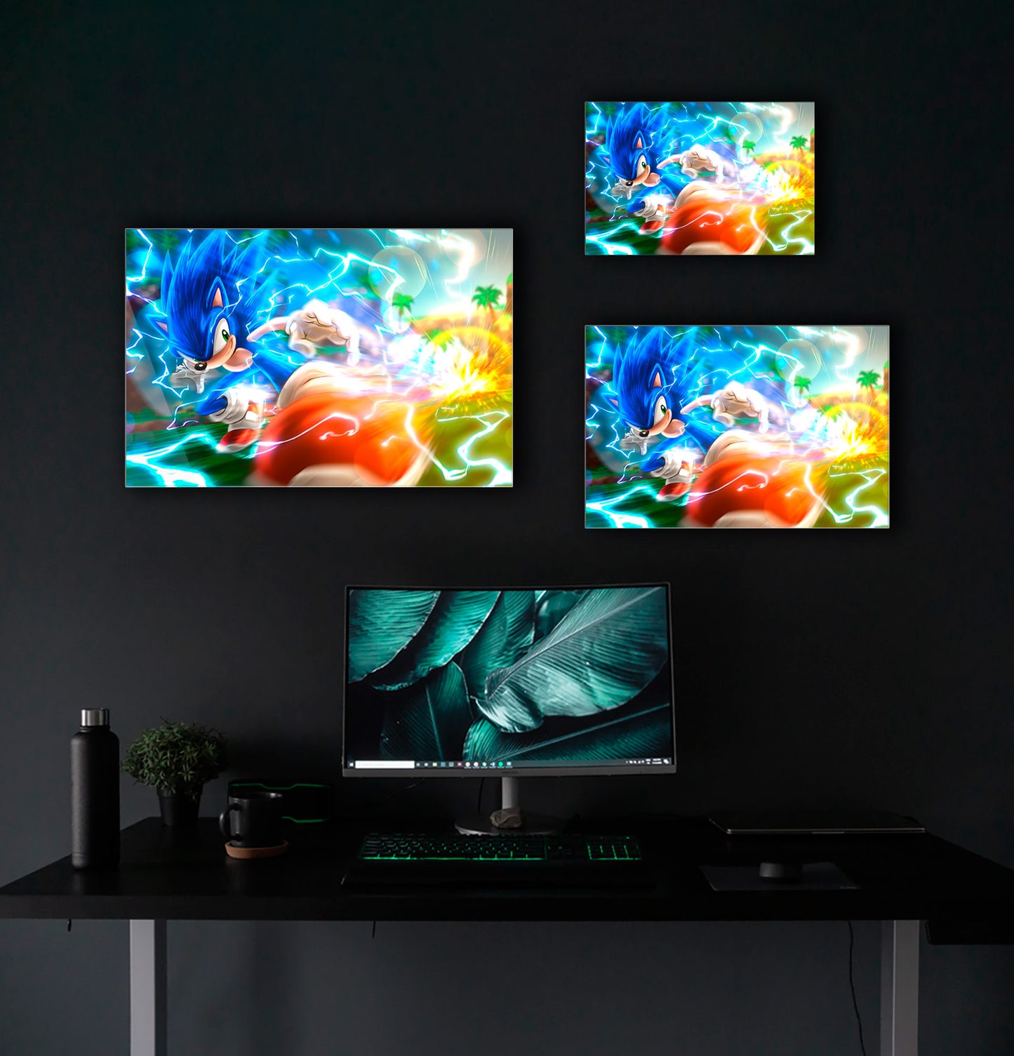 Wall Art Sonic Speed fast