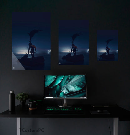 Wall Art Asta Demon Black Clover
