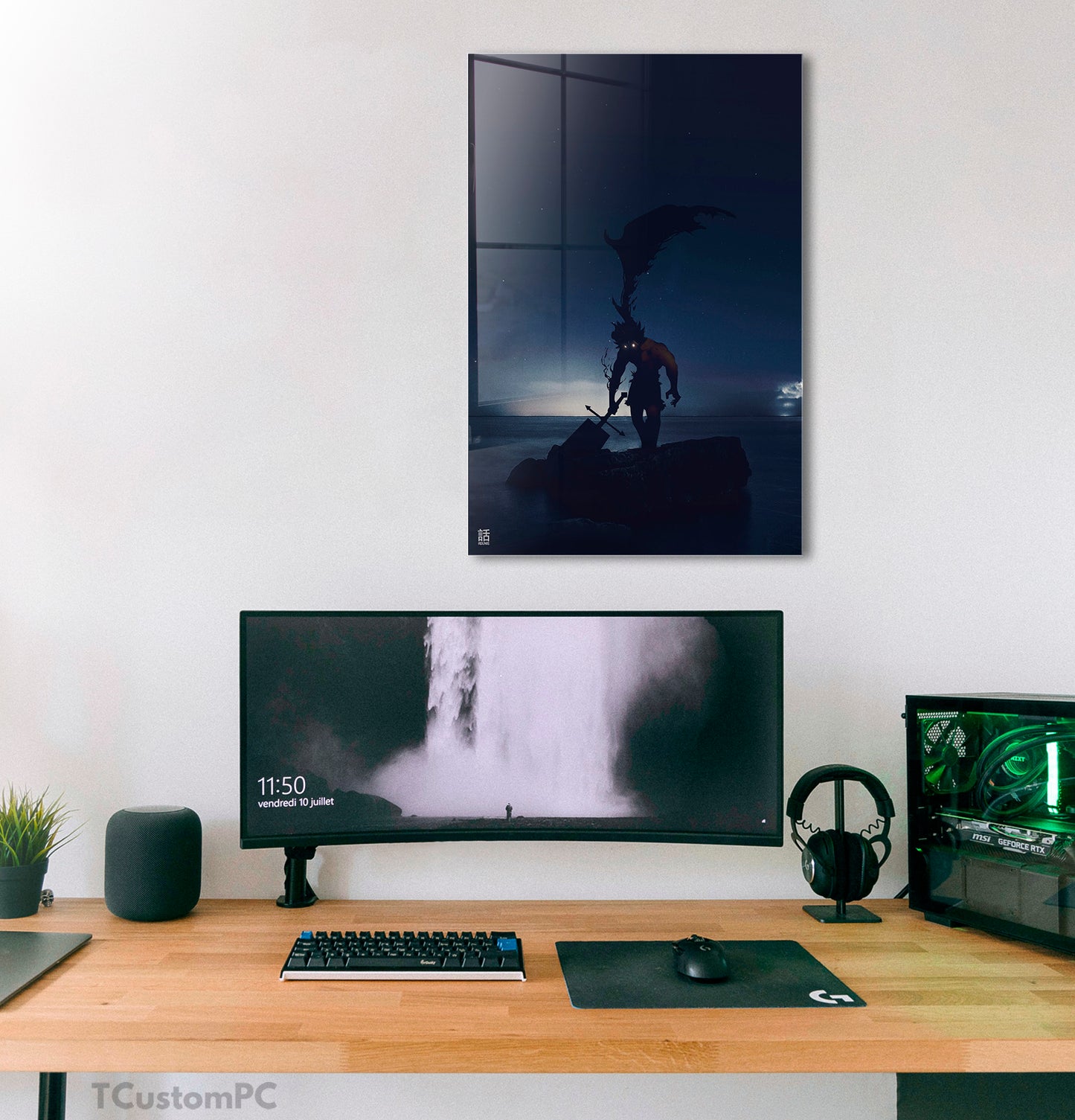 Wall Art Asta Demon Black Clover