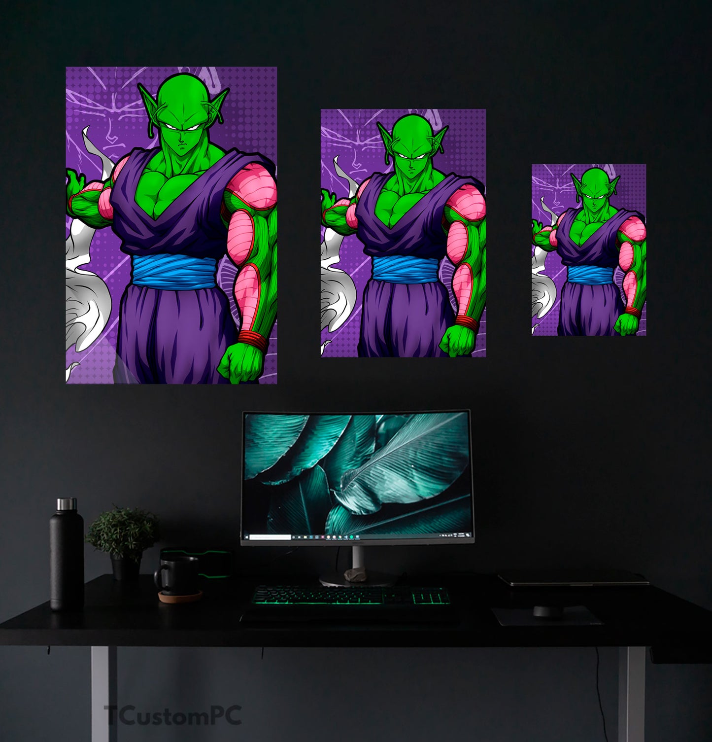 Wall Art Piccolo Manga Style