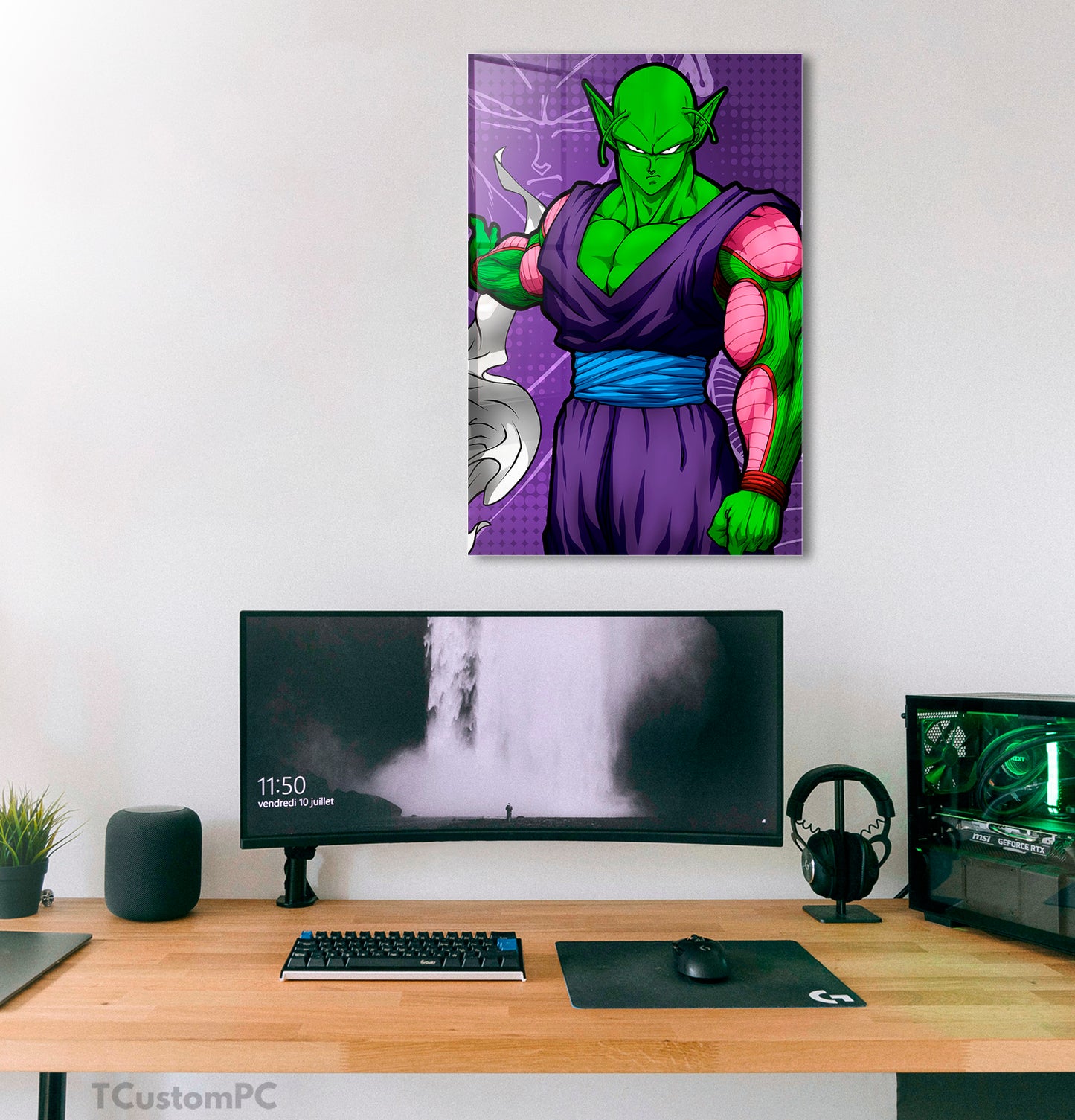 Wall Art Piccolo Manga Style