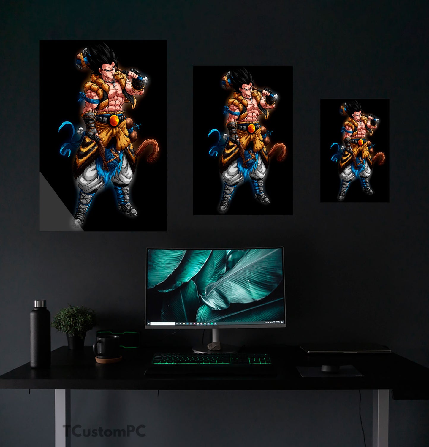 Wall Art Savage Gogeta