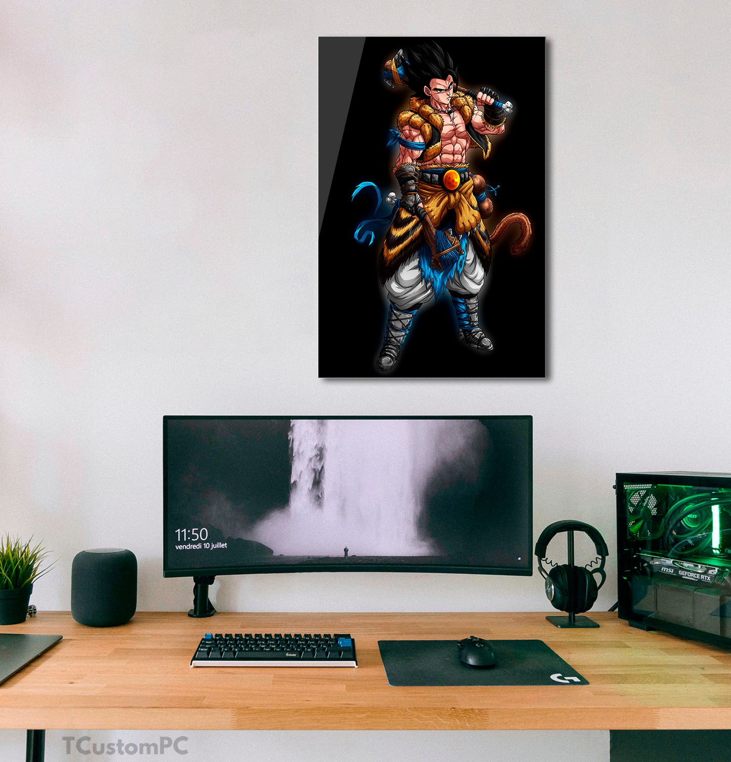 Wall Art Savage Gogeta