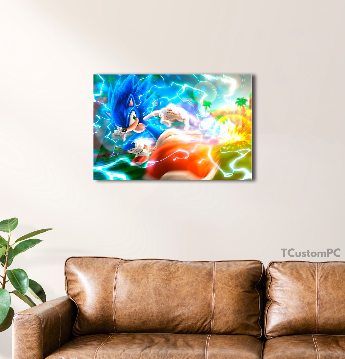 Wall Art Sonic Speed fast