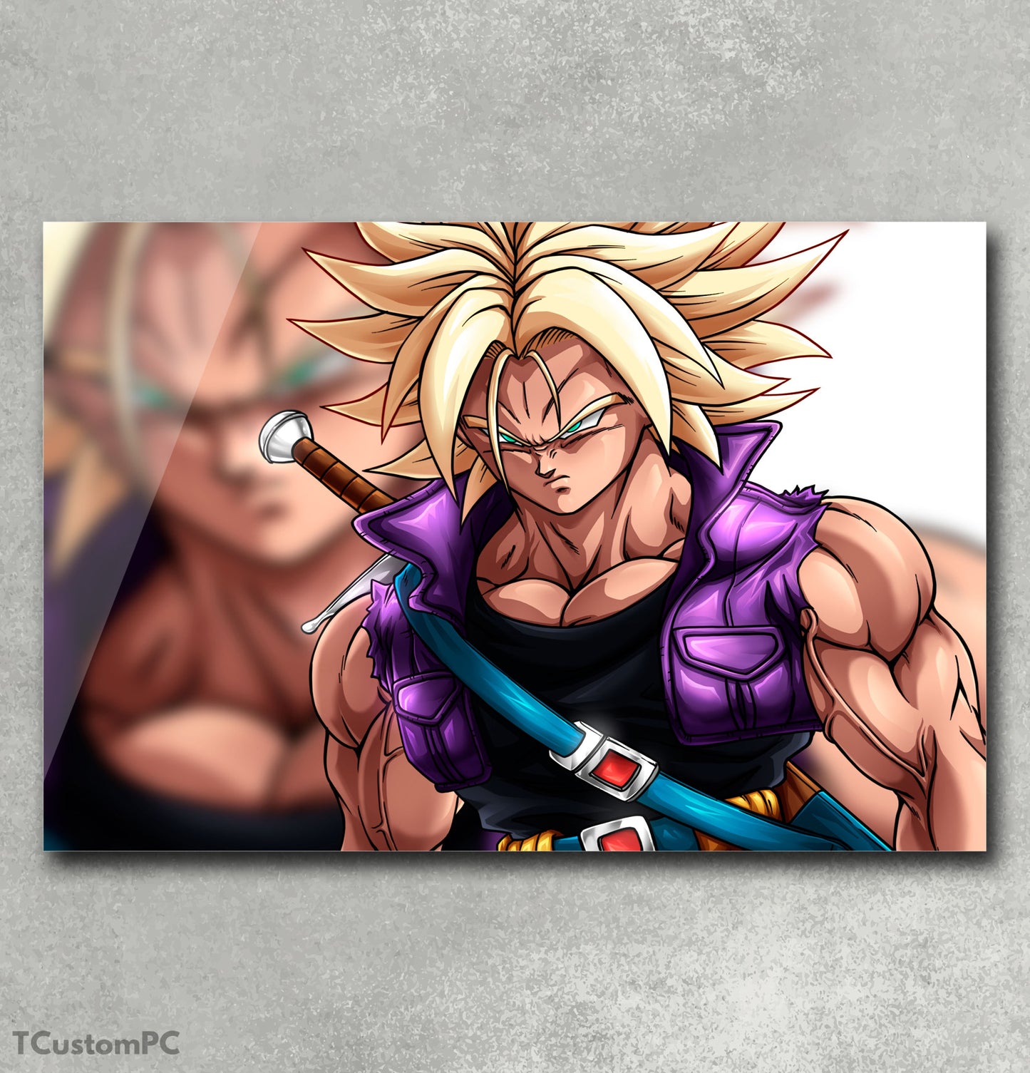 Wall Art Trunks SSJ Bojack Movie