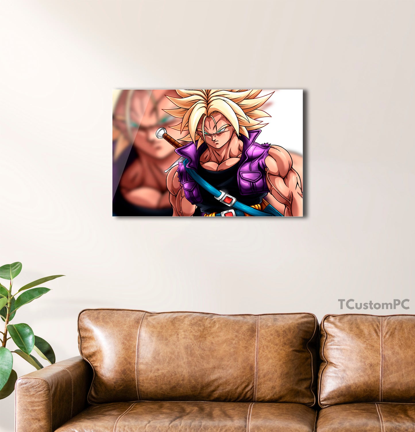 Wall Art Trunks SSJ Bojack Movie