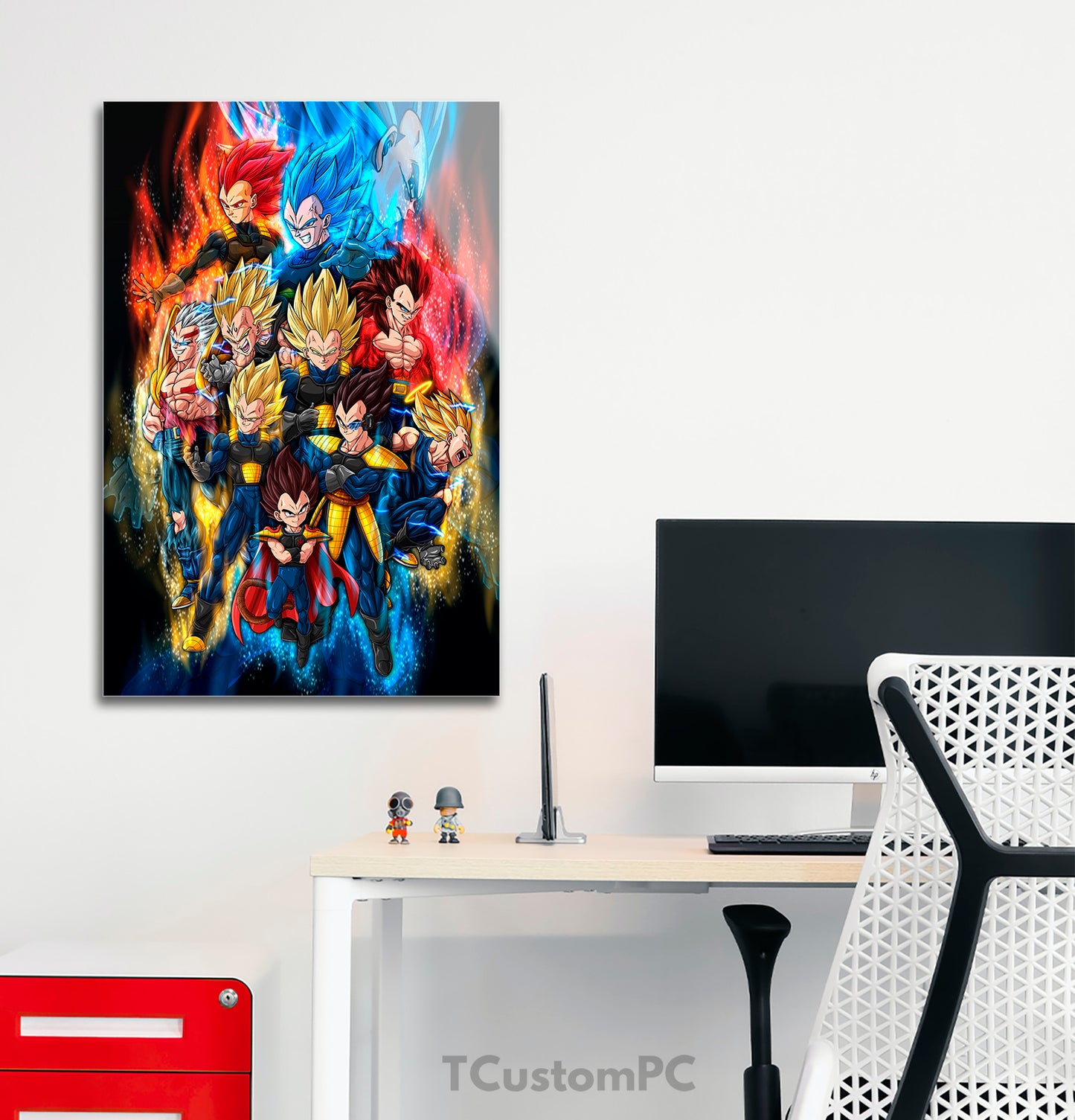 Wall Art Vegeta All Forms