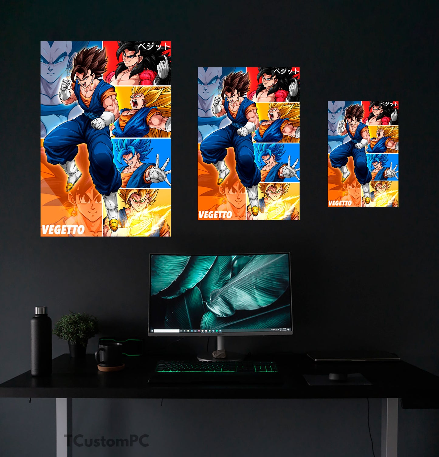 Wall Art Vegito all forms-poster