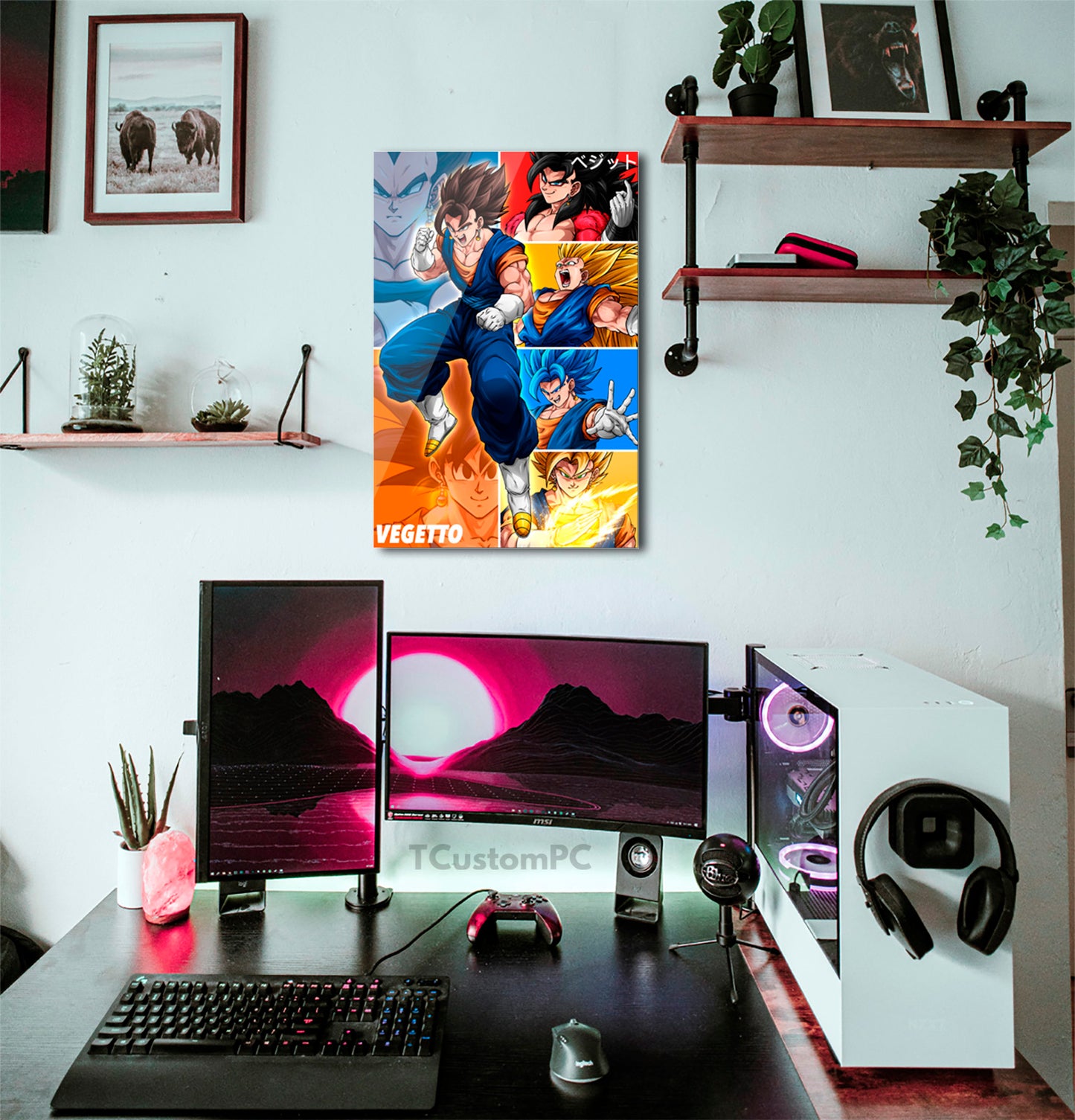 Wall Art Vegito all forms-poster