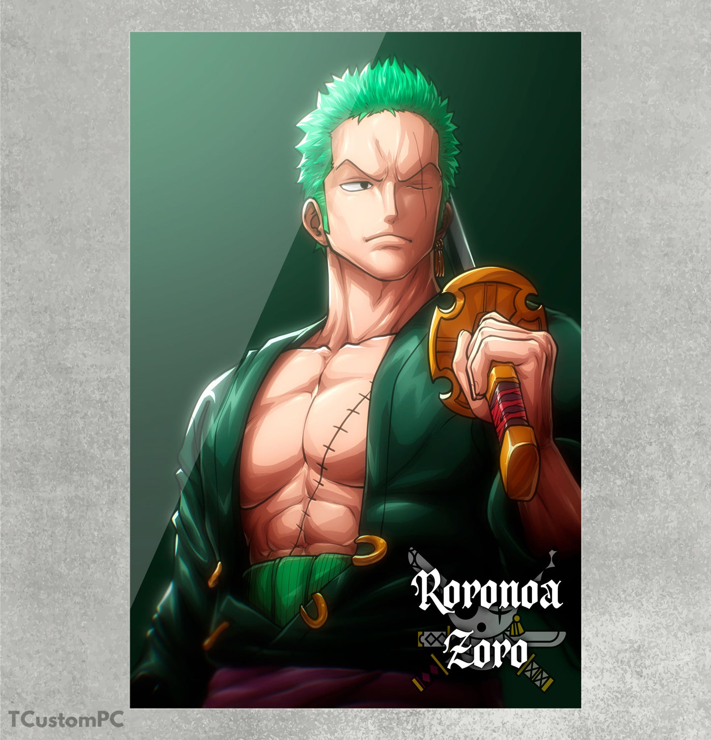 Wall Art Zoro Roronoa2